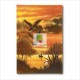 Ducks over lake canvas print
