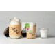 Candy Cane Scented votive with cup